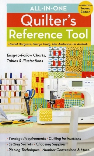 [QR-7477A] All In One Quilter'S Reference Tool