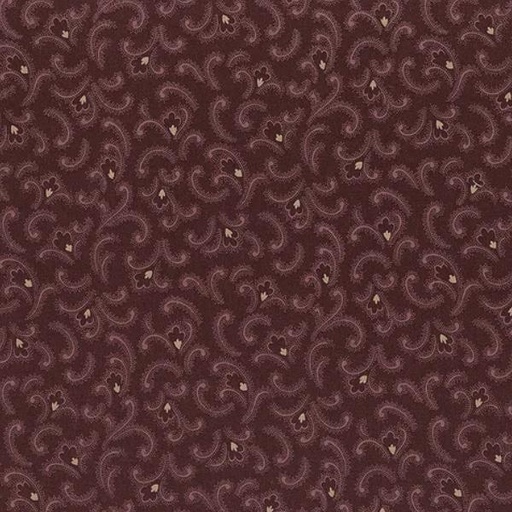 [MB-170445Plum] Plumberry Ii Swoosh Plum By Pam Buda For Marcus Fabrics