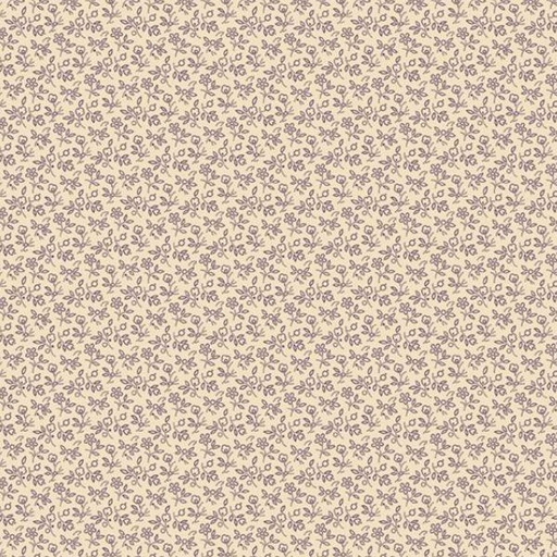 [MB-170447Cream] Plumberry Ii Plum Daisies Cream By Pam Buda For Marcus Fabrics