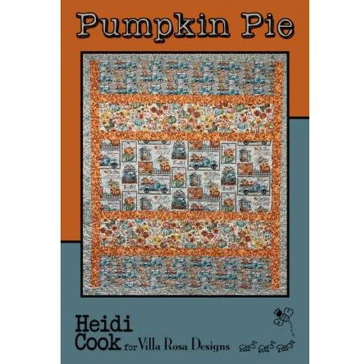 [VRD-075] Pumpkin Pie Pattern by Molly Cook for Villa Rosa Designs