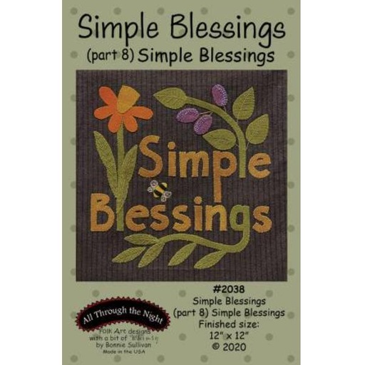 [ATN-2038] Simple Blessings Pattern - Part 8 by All Through The Night