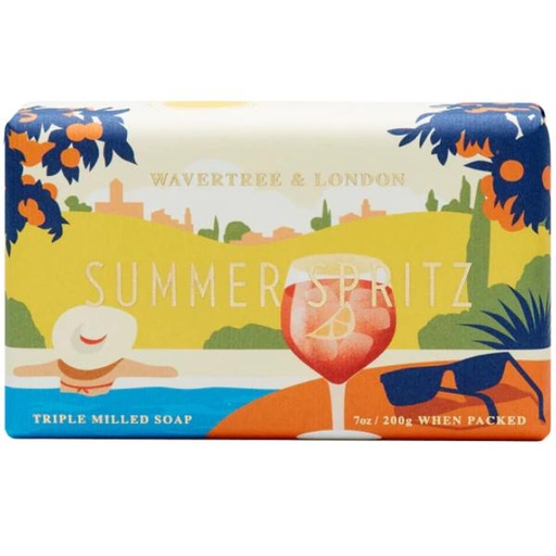 [WTL-51] Summer Spritz 7Oz Bar Soap From Wavertree & London