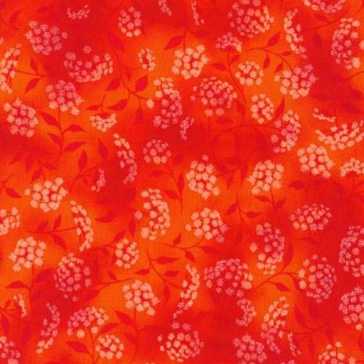 [KAUF-21319-101] Fusions Flowers Flame From Robert Kaufman