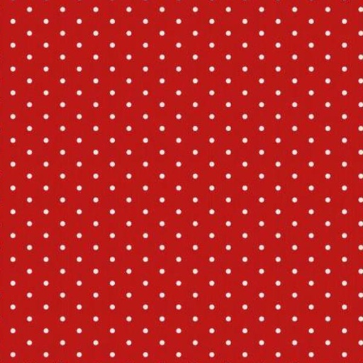 [MM-11026-RED] Vintage Sewing Stash Dots Red By Aimee Stewart For Michael Miller