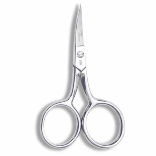 [FA-709SP] Famore 4In Large Ring Fine Point Curved Embroidery Scissor 