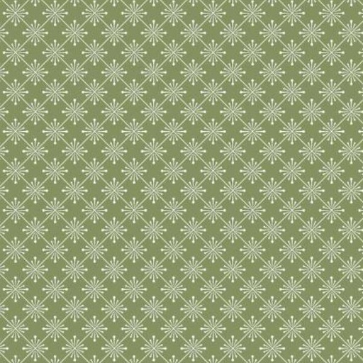 [MAY-10339-G] Vintage Flora Sparkle Green By Kimberbell Designs For Maywood