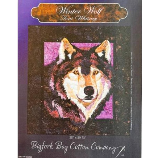 [TWD-WW08] Winter Wolf Pattern By Toni Whitney Design