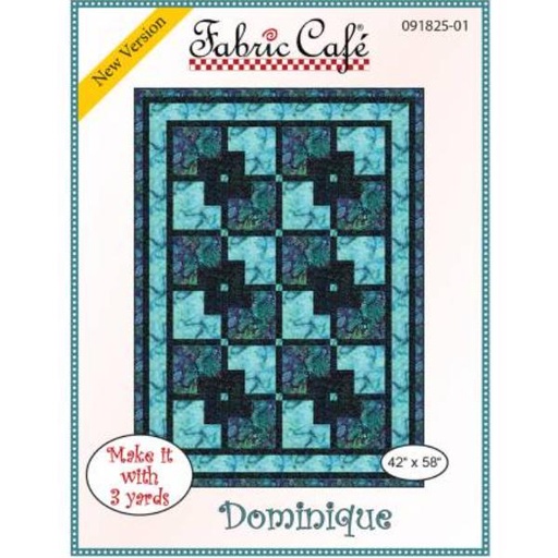 [FC-091825-01] Dominique Quilt Pattern from Fabric Cafe