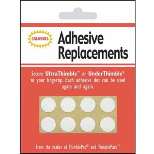 [SM-201] Underthimble Adhesive 8/Package From Colonial Needle