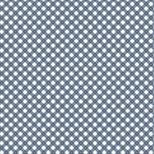 [PC-21212-BLU] Gingham Picnic Blue By Poppie Cotton