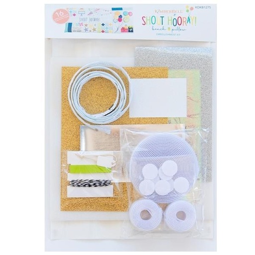 [KDKB-1275] Shout Hooray Embellishment Kit From Kimberbell