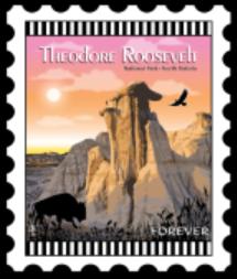 [ZEB-Roosevelt] National Parks Stamp: Theodore Roosevelt