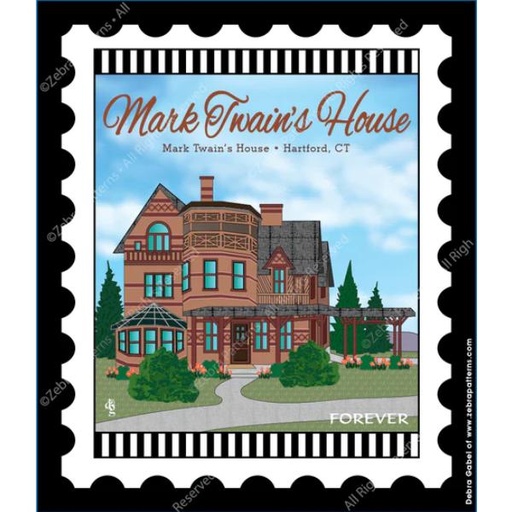 [ZEB-Mark Twain] National Parks Stamp: Mark Twain'S House