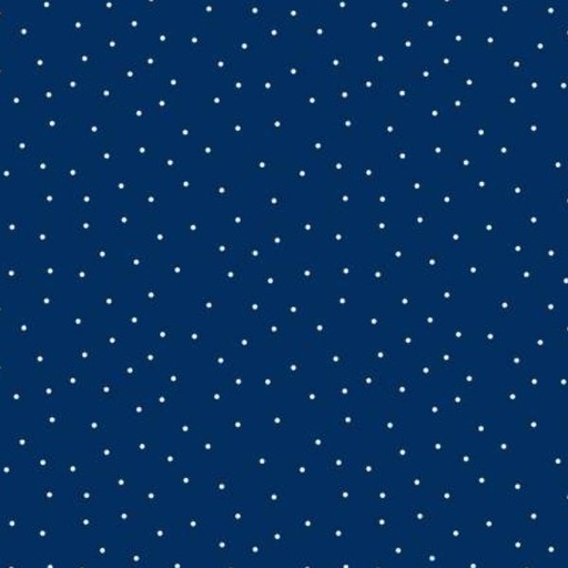 [MAY-8210-N] Kimberbell Basic Dots Navy from Maywood Studio