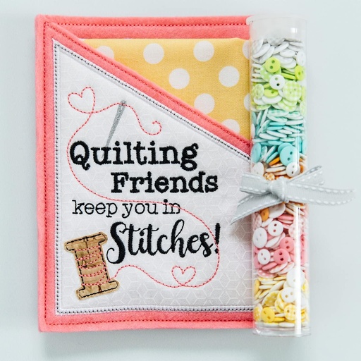 [PP-QLTFRNDSTITCHES] Quilting Friends Keeping You In Stitches Kit By Kimberbell