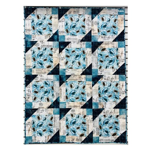 [PP-Ahoy] Ahoy Quilt Kit Featuring All Hands On Deck Fabric