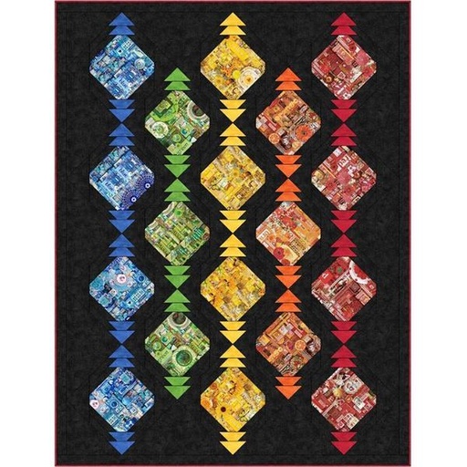 [NOR-PTN-2839] I Spy Lanterns Quilt Pattern by Joanne Kerton for Canuck Quilter Designs