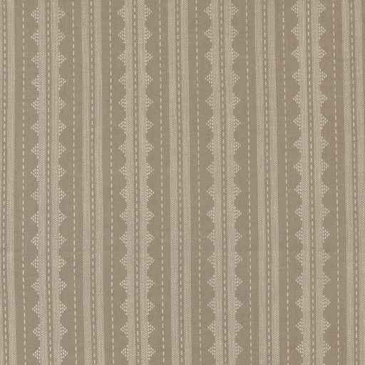 [MOD-3025-20] Sugarberry Stripes Weathered Teak By Bunny Hill Designs For Moda