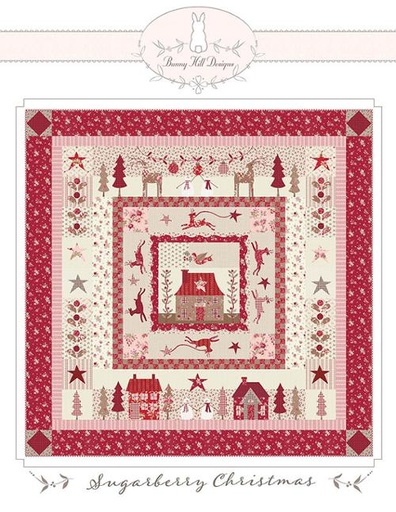 [MOD-BHD-2187] Sugarberry Christmas Quilt Pattern by Anne Sutton for Bunny Hill Designs