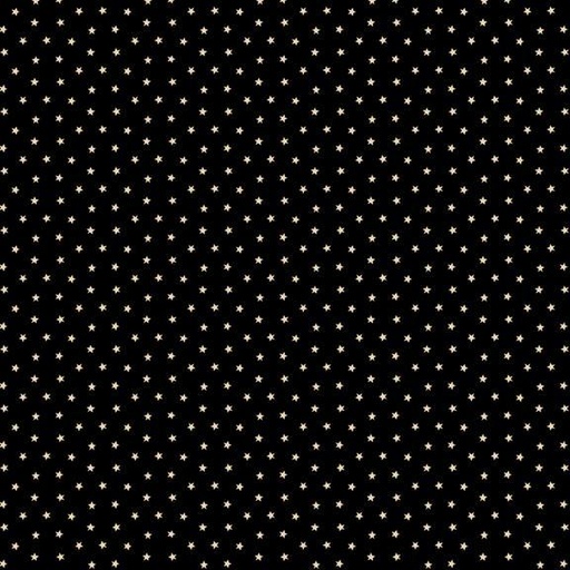 [MB-220303-BLK] Paula'S Companions Ii Stars Black By Paula Barnes For Marcus Fabrics