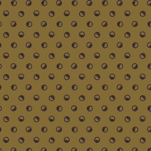 [MB-220312-OLI] Paula'S Companions Ii Ring Toss Olive By Paula Barnes For Marcus Fabrics