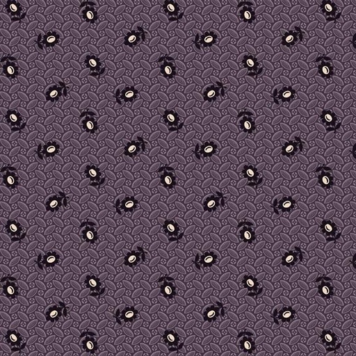 [MB-220305-PRPL] Paula'S Companions Ii Sunflower Purple By Paula Barnes For Marcus Fabrics