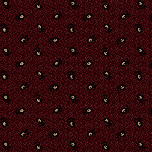 [MB-220305-RED] Paula'S Companions Ii Sunflower Red By Paula Barnes For Marcus Fabrics