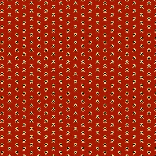 [MB-220309-RED] Paula'S Companions Ii Boutonniere Red By Paula Barnes For Marcus Fabrics