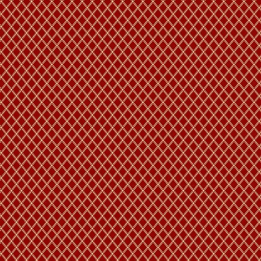 [MB-220304-RED] Paula'S Companions Ii Trellis Red By Paula Barnes For Marcus Fabrics