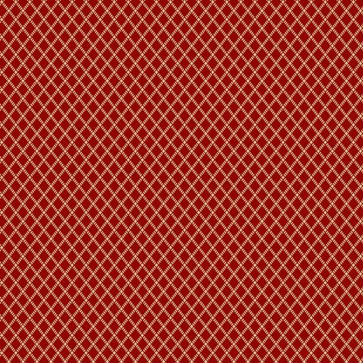 [MB-220304-RED] Paula'S Companions Ii Trellis Red By Paula Barnes For Marcus Fabrics
