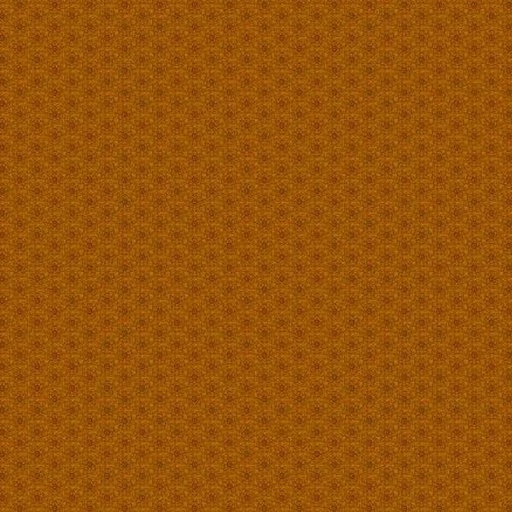[HG-3082-35] Autumn Spice Floral Buttons Squash By Stacy West For Henry Glass
