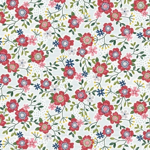 [BEN-13601-99] Primrose Path Multi From The Wander Lane Collection By Nancy Halverson For Benartex