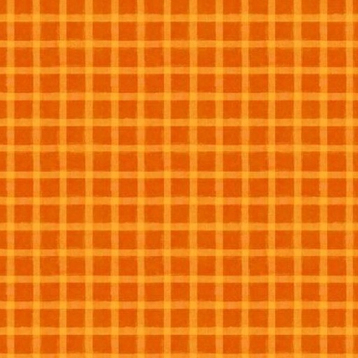 [WP-32109-888] Autumn Light Plaid Orange By Lola Molina For Wilmington Prints