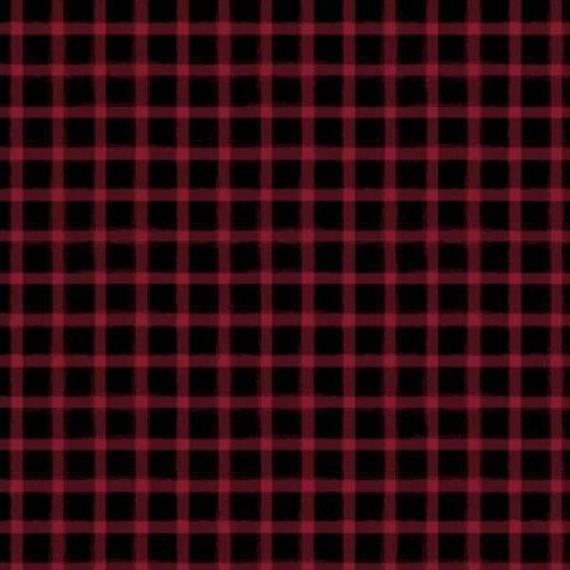 [WP-32109-939] Autumn Light Plaid Black By Lola Molina For Wilmington Prints