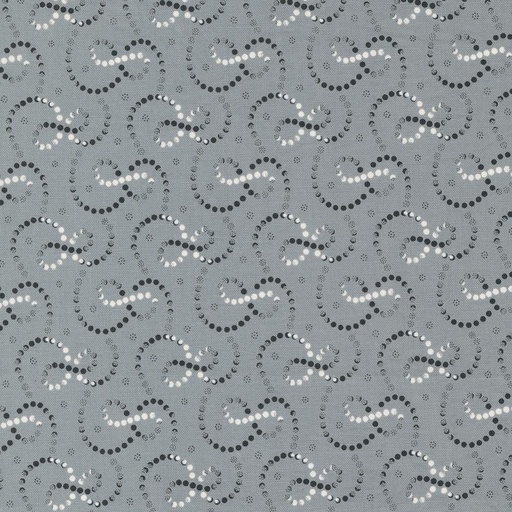 [MOD-49204-19] Rustic Gatherings Swirly Dots Steel By Primitive Gatherings For Moda