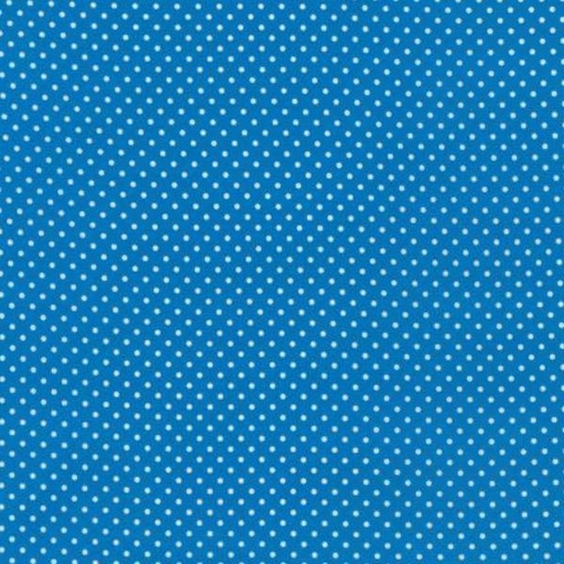 [KAUF-21270-4] Daisy'S Bluework Dots Blue By Debbie Beaves For Robert Kaufman