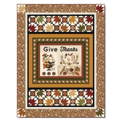 [PP-AutumnSpice] Autumn Spice Quilt Kit By Stacy West From Henry Glass