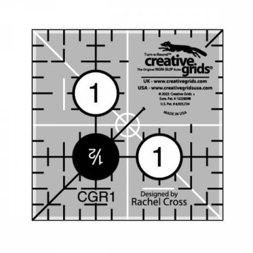 [CGR-1] Creative Grids Quilt Ruler 1.5" x 1.5" Square