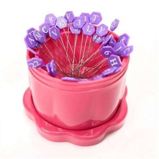 [TGQ-PH008] Magnetic Pin Cup Large Fuschia from Gypsy Quilter