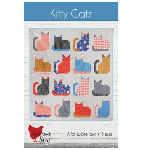 [ccs-212] Kitty Cats by Cluck Cluck Sew