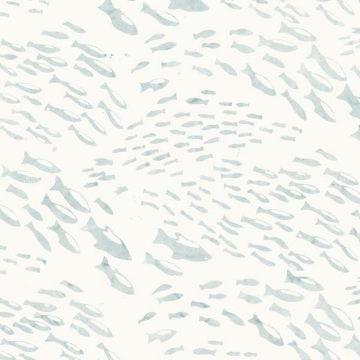 [HOF-DM2-674] Bali Batik School L. Gray By Wildfire Designs For Hoffman Fabrics