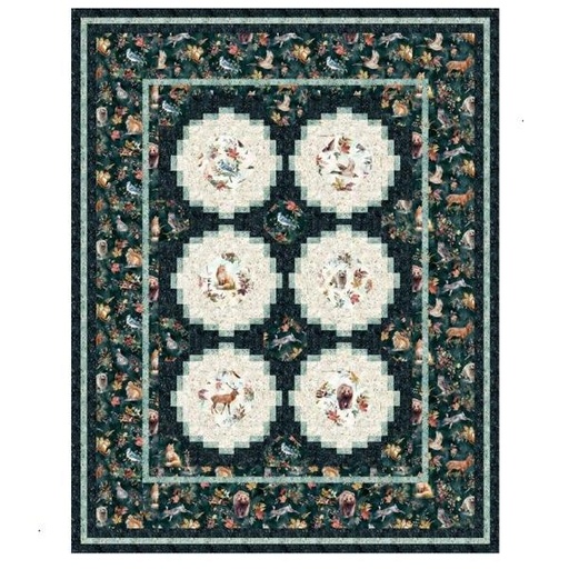 [PP-ForestTales] Forest Tales Quilt Kit from Hoffman