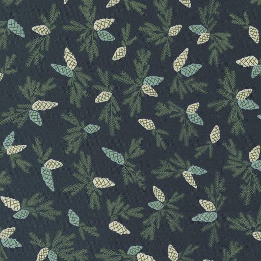 [MOD-45563-12] Good News Great Joy Pinecones Midnight By Fancy That Design House For Moda