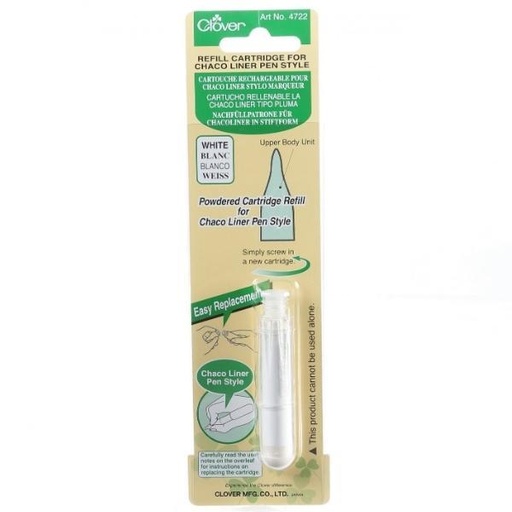 [CLOV-4722] Chaco Liner Refill Pen Style White