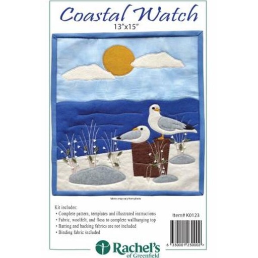 [RK-0123] Coastal Watch Wall Quilt Kit from Rachel's of Greenfield