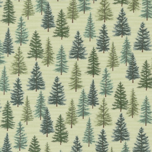 [MOD-56073-12] Holidays at Home Evergreens Light Sage by Deb Strain for Moda Fabrics