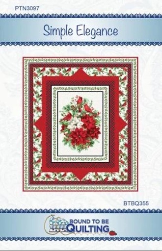 [NOR-PTN-3097] Cardinal Xmas Simple Elegance Pattern