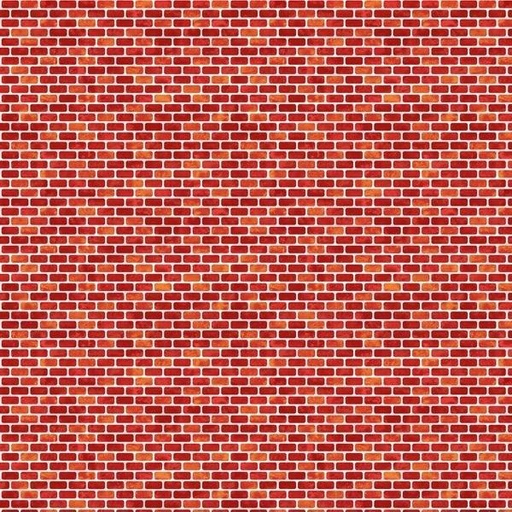 [NOR-25258-24] Build Your Own World Bricks Red By Northcott Studio