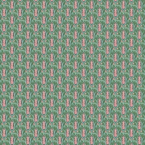 [BLAN-2978-66] Sophisticats Geometric Stylized Wheat Green By Leslie Anne Ivory For Blank Quilting