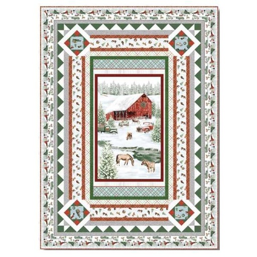 [PP-HolidaySpiritKit] Holiday Spirit Quilt Kit From Henry Glass